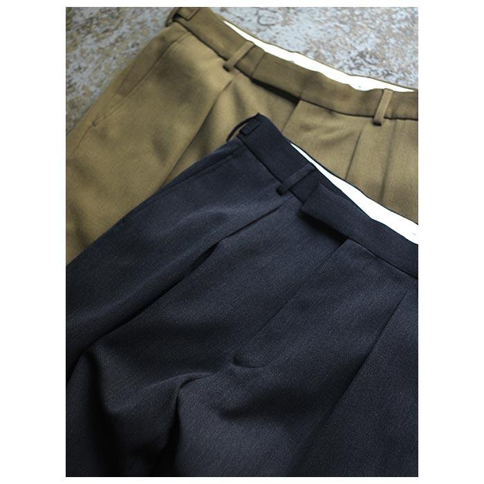 アプレッセ A.PRESSE ブリティッシュ ミリタリー ドレストラウザー