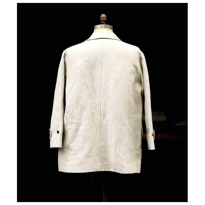 らり　　A.PRESSE アプレッセ/Linen Half Caot A.PRESSE / Linen Half Coat | twelve