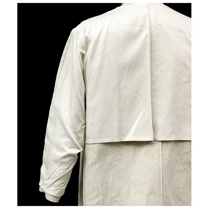 アプレッセ A.PRESSE リネン ハーフコート Linen Half Coat