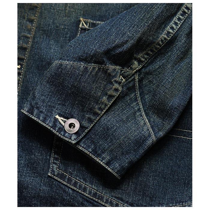 アプレッセ A.PRESSE デニム カバーオール ジャケット (23SAP-01