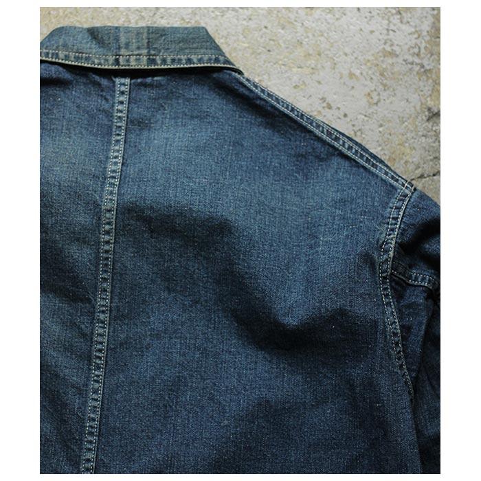 a.presse アプレッセ　デニム　カバーオール　デニムジャケット A.PRESSE/アプレッセ】Denim Coverall Jacket