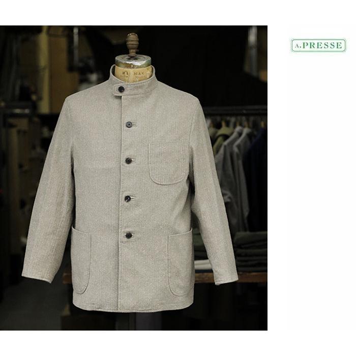 A.PRESSE アプレッセ23AWハンティングジャケット A.PRESSE - アプレッセ23AWハンティングジャケット Tweed Hunting