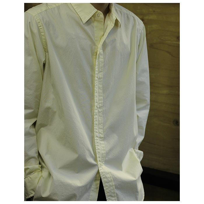 アプレッセ A.PRESSE プレーン レギュラーカラー シャツ ALUMO Broad