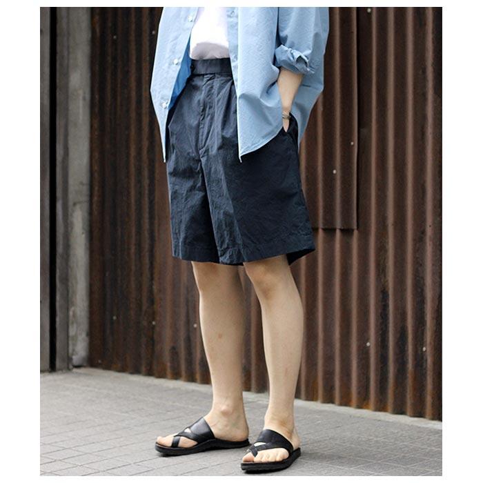 【匿名配送】A.PRESSE ショーツ(サイズ3) アプレッセ A.PRESSE ハイ デンシティ ウェザークロス ショーツ High