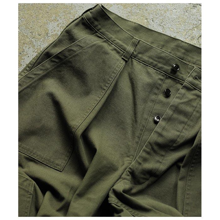 アプレッセ A.PRESSE USAF ミリタリーワイドパンツ (23SAP-04-14M