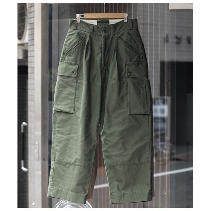 アプレッセ A.PRESSE マウンテン トルーパー パンツ　OLIVE　2 アプレッセ A.PRESSE マウンテン トルーパー パンツ (23SAP-04