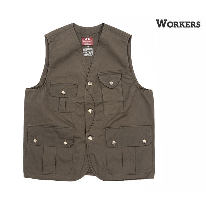 ワーカーズ WORKERS W&G ベスト ベンタイル (2403-WG-VEST) : 2403-wg-vest : アンドフェブヤフー店 - 通販  - Yahoo!ショッピング