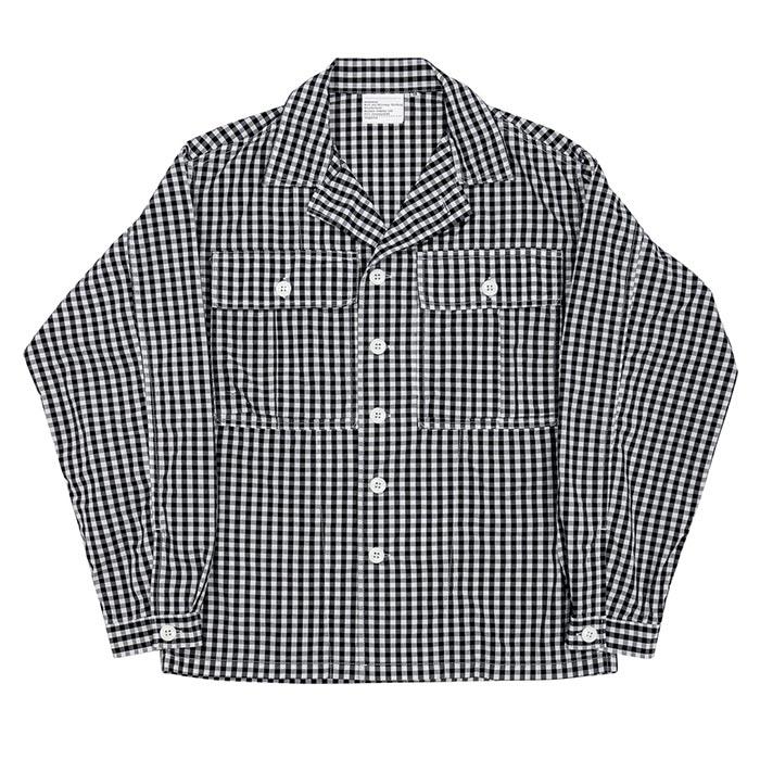 ワーカーズ WORKERS M43 シャツジャケット ブラックギンガム (2407 