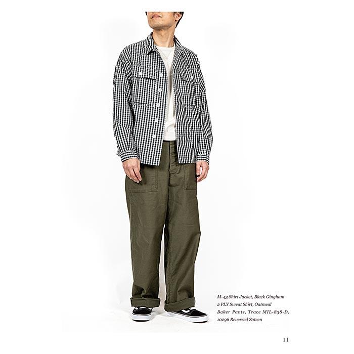 ワーカーズ WORKERS M43 シャツジャケット ブラックギンガム