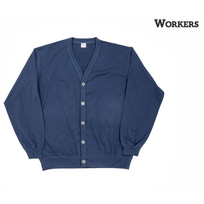 ワーカーズ WORKERS 2PLY カーディガン (2409-2PLY-CDGN