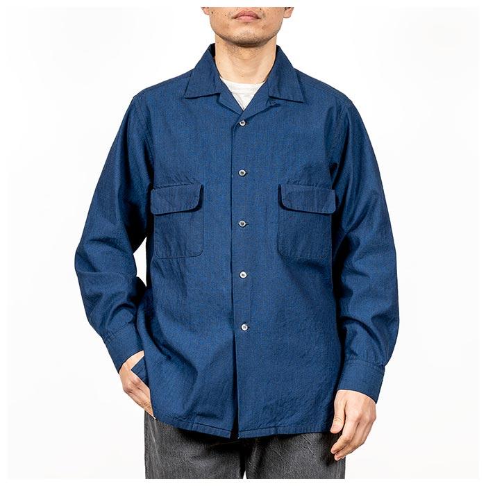 ワーカーズ WORKERS オープンカラーシャツ (2409-OPC-SH