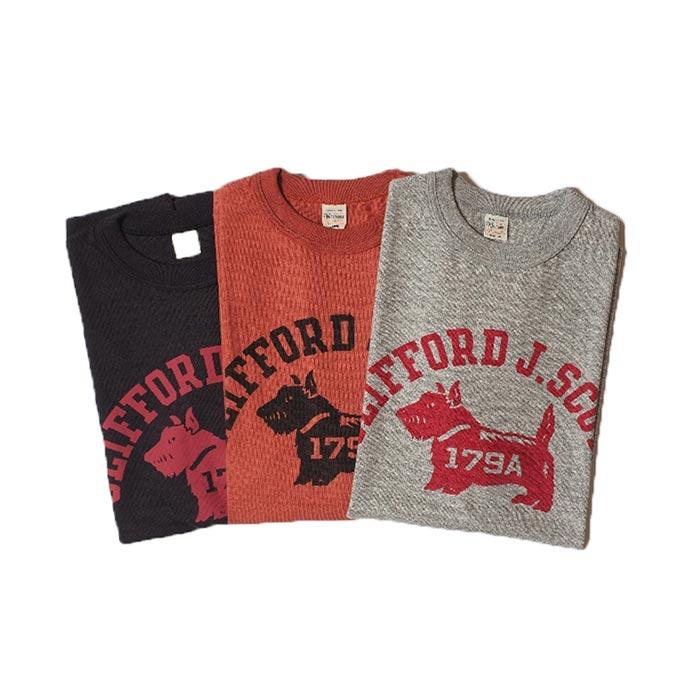 WAREHOUSE ウエアハウス CLIFFORD J.SCOTT プリントTシャツ 4601 CLIFFORD J.SCOTT T-SHIRTS (24SS-4601-JSCOTT)｜andpheb｜04