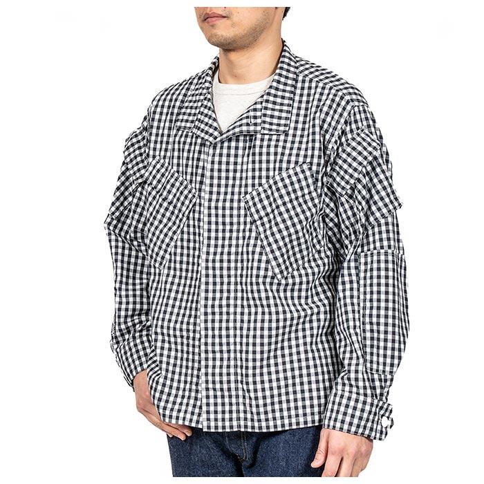 30%OFF セール ワーカーズ WORKERS フィールド シャツ ギンガム