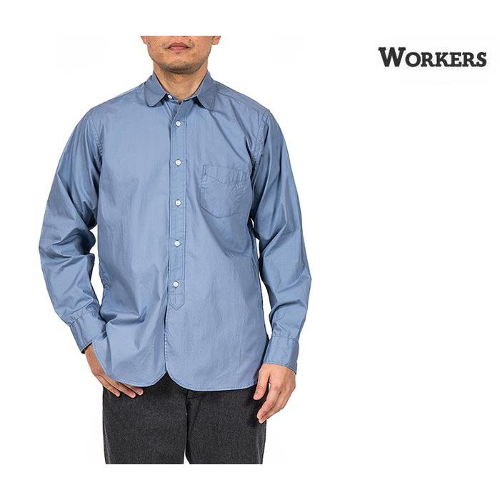 ワーカーズ WORKERS ラウンドカラーシャツ (2507-RC-SH