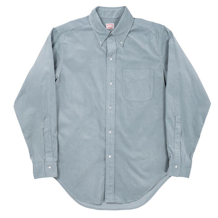 ワーカーズ WORKERS 6ボタン ボタンダウンシャツ コーデュロイ