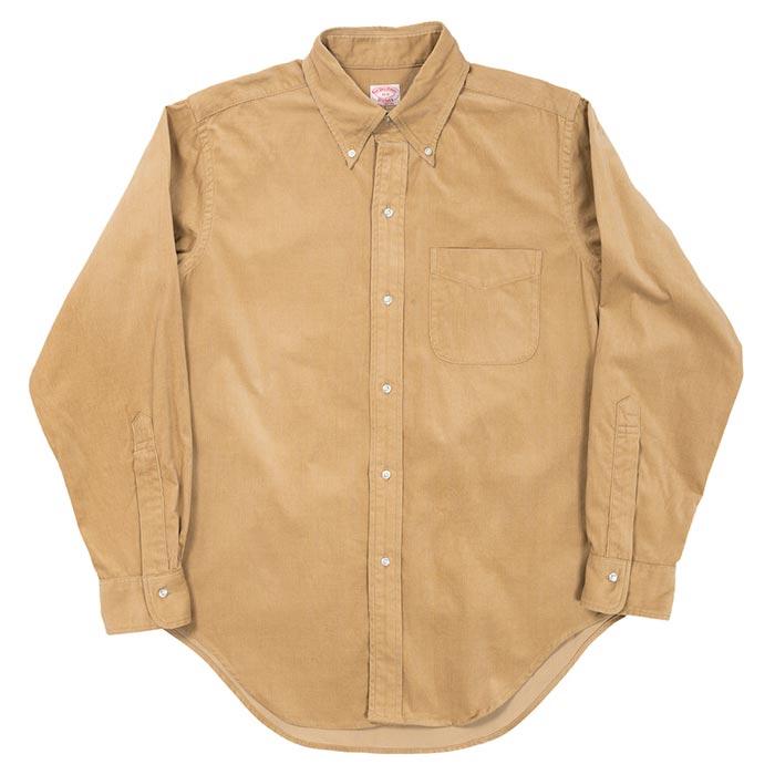 ワーカーズ WORKERS 6ボタン ボタンダウンシャツ コーデュロイ