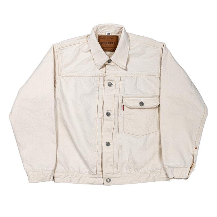 ワーカーズ WORKERS 1st デニムジャケット ホワイトデニム Lot 806