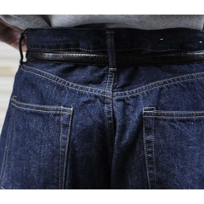 Scye SCYE サイ クロコ型押しベルト Press Croco Dress Belt