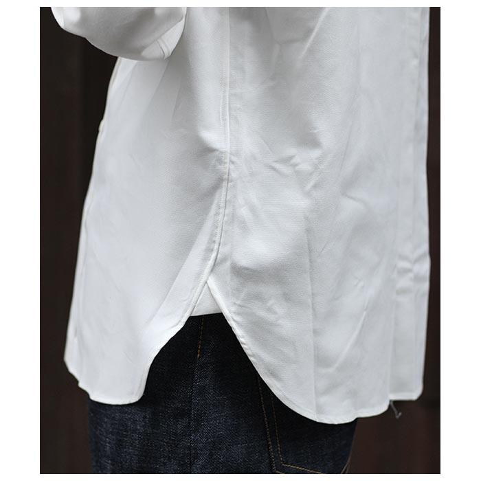Scye ホワイト シャツ 40 Scye SCYE BASICS サイベーシックス Supima Cotton Oxford BD