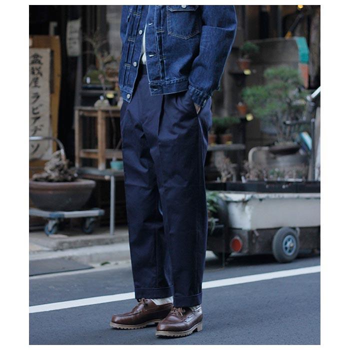 Scye SCYE サイ サンホアキン コットン テーパード プリーツ