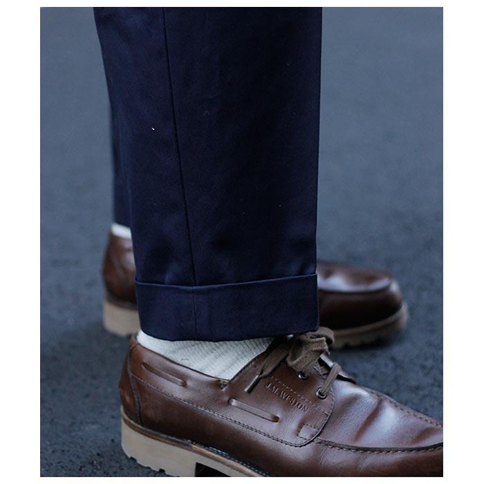 SCYE BASICS サンホアキン コットン テーパード プリーツ トラウザー SCYE BASICS,SAN JOAQUIN DENIM PLEATED WIDE TAPERED TROUSERS