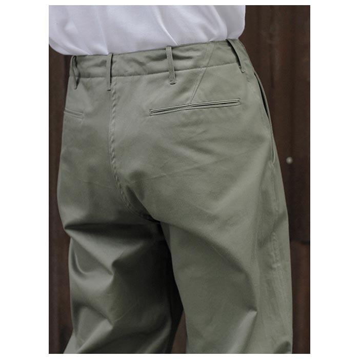 Scye（サイ） ヴィンテージ チノクロス ミリタリーパンツ (5125-81518