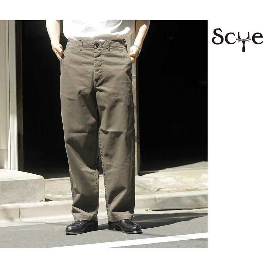 Scye（サイ） 40%OFF セール コットン チノ クロス ミリタリー