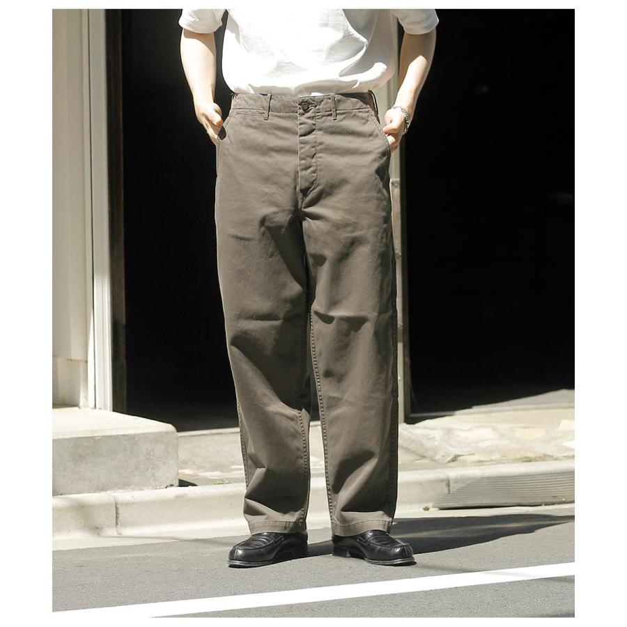 ＜Scye＞コットン チノ プリーツ トラウザーズ SCYE サイ サンホアキン コットン チノ プリーツ トラウザーズ San