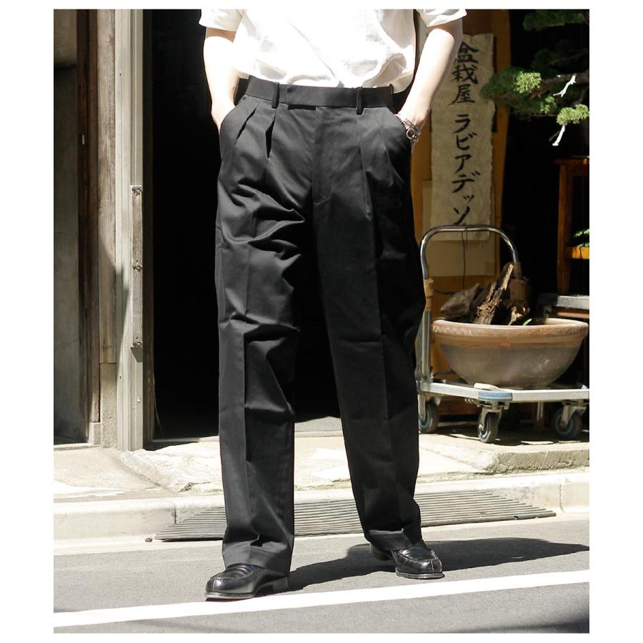 専用出品 SCYE サンホアキン 2プリーツ ワイド トラウザース サイズ36 Scye SCYE サイ サンホアキン コットン プリーツ トラウザー