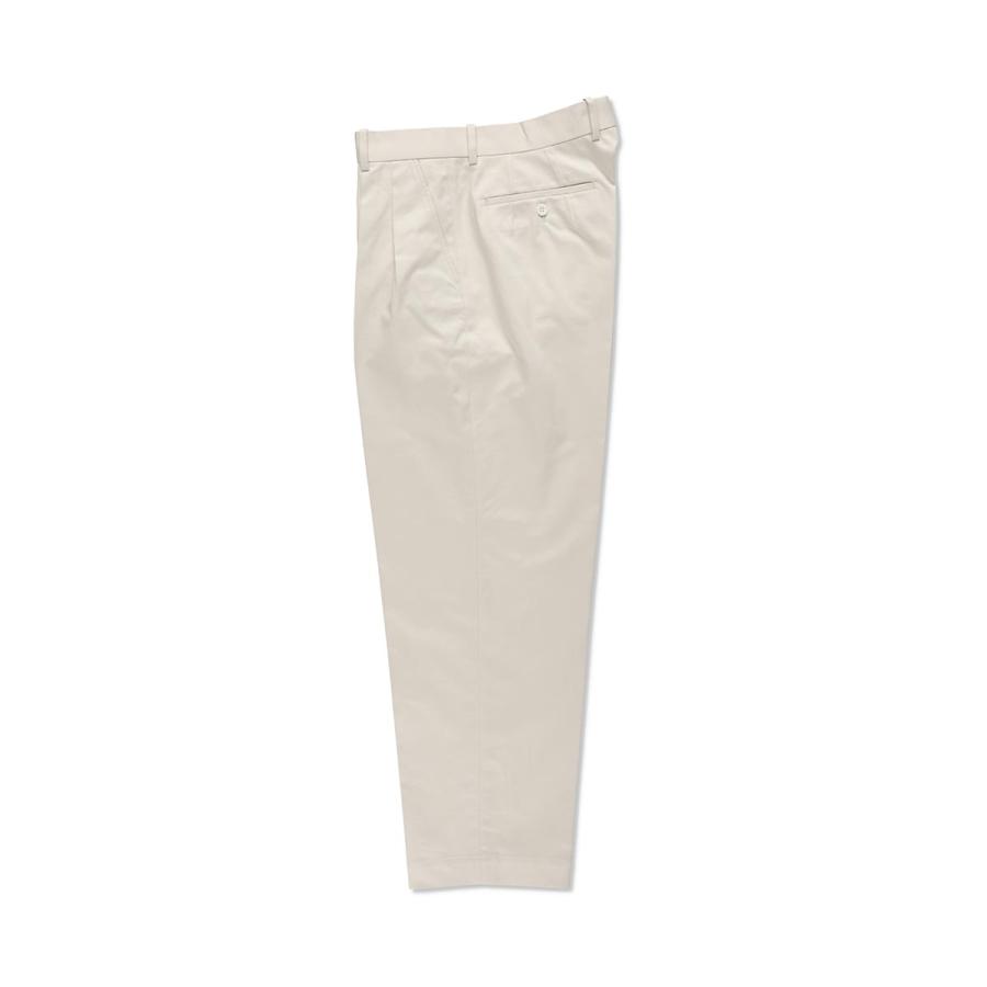 Scye（サイ） サンホアキン コットン チノ プリーツ トラウザーズ