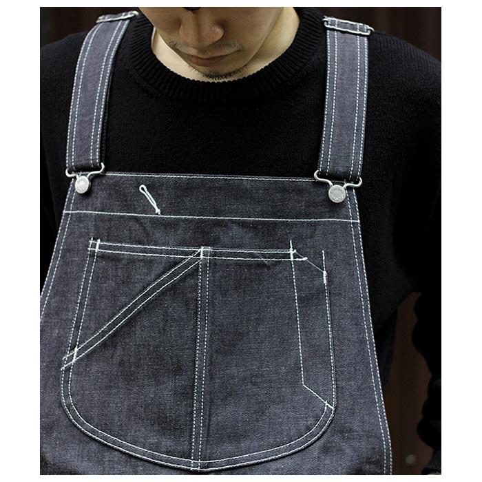 SCYE BASICS デニムオーバーオール Scye SCYE BASICS サイベーシックス Lightweight Denim Bib