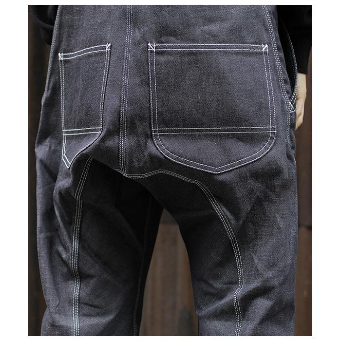 Scye（サイ） SCYE BASICS サイベーシックス Lightweight Denim Bib