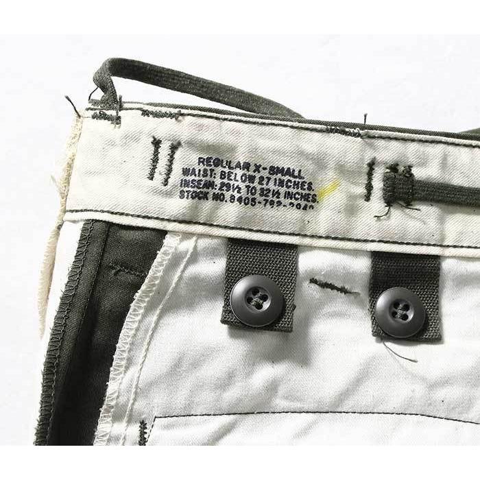 M-65 パンツ 60年代 アルミジップ 初期型 数量限定 XS-REGULAR デッドストック 米軍 60s DEADSTOCK (60S-M-65-PT-DEADSTOCK-XS-R)