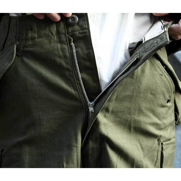 M-65 パンツ 60年代 アルミジップ 初期型 数量限定 XS-REGULAR デッドストック 米軍 60s DEADSTOCK (60S-M-65-PT-DEADSTOCK-XS-R)