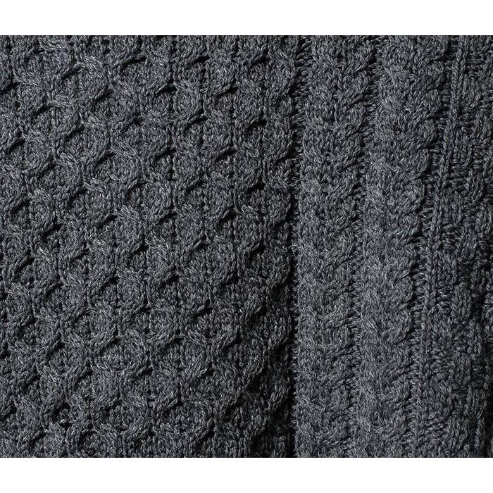 アランクラフト Aran Crafts Ireland ニット タートルネック アラン