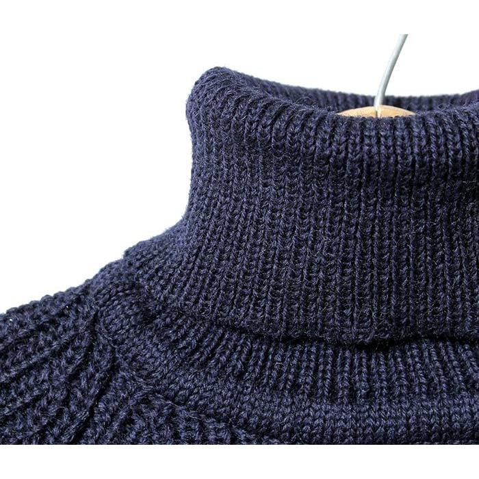 Drawer ドゥロワー　アラン編み　タートルセーター TfM001 タートルアランセーター レシピ 編み図 （レシピシートお届け