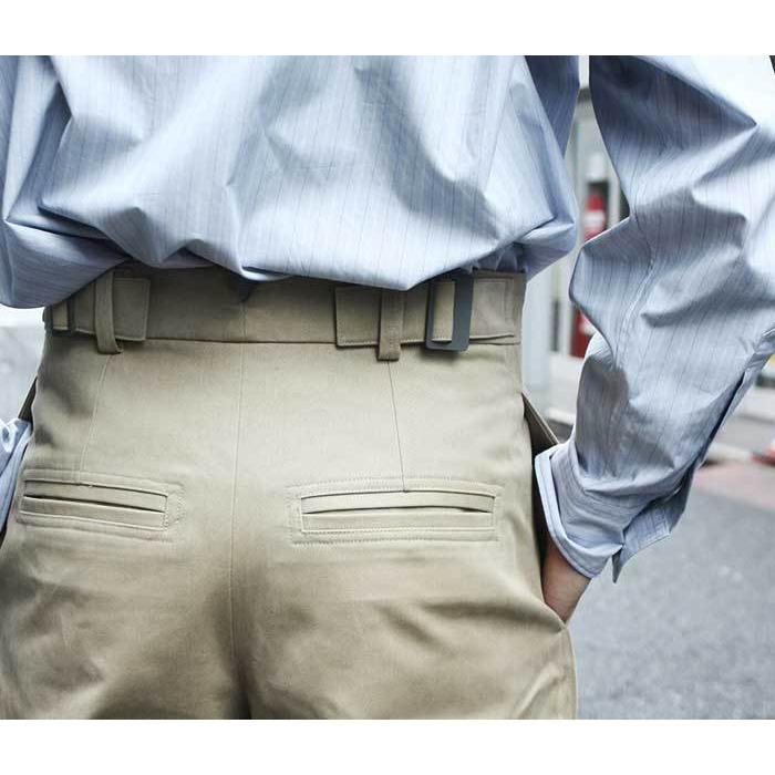STUDIO NICHOLSON スタジオニコルソン ADAGIO シームパンツ メンズ