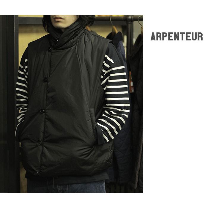 ARPENTEUR ブラックダウンベスト