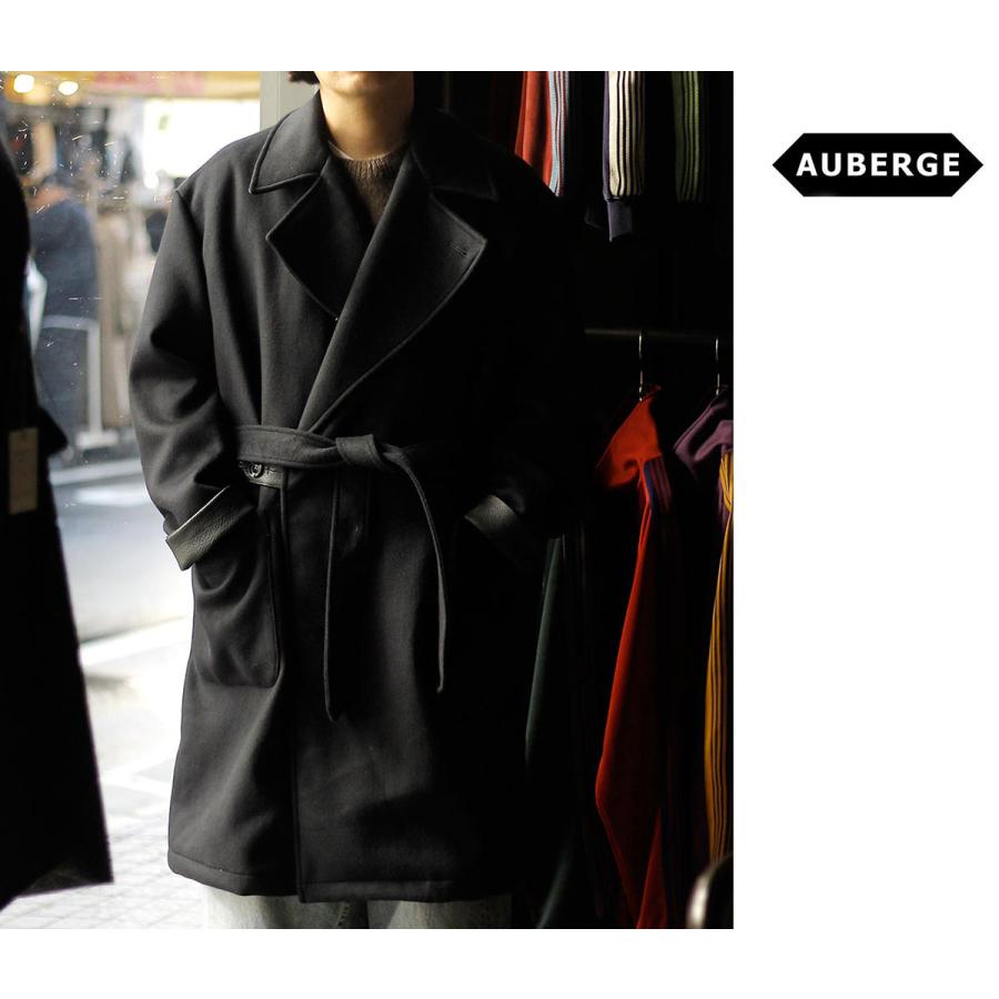 オーベルジュ AUBERGE ビキューナ カシミヤ 160's ウール ベルテッド