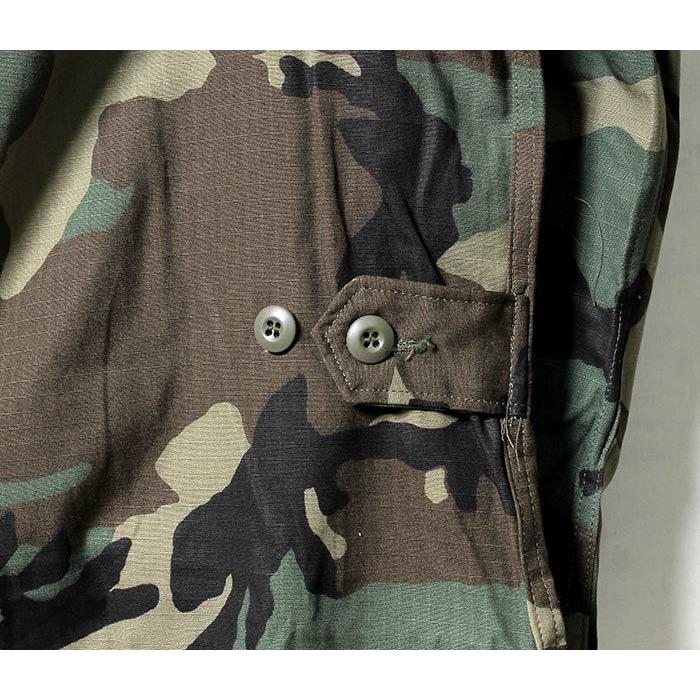 デッドストック DEADSTOCK アメリカ製 1980s アメリカ軍 ウッドランド BDU コンバットジャケット リップストップ (BDU-RIP-WOOD) | 聖林公司 | 10