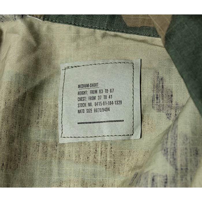 デッドストック DEADSTOCK アメリカ製 1980s アメリカ軍 ウッドランド BDU コンバットジャケット リップストップ (BDU-RIP-WOOD) | 聖林公司 | 12
