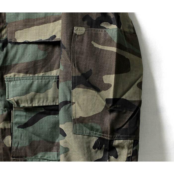 デッドストック DEADSTOCK アメリカ製 1980s アメリカ軍 ウッドランド BDU コンバットジャケット リップストップ (BDU-RIP-WOOD) | 聖林公司 | 07