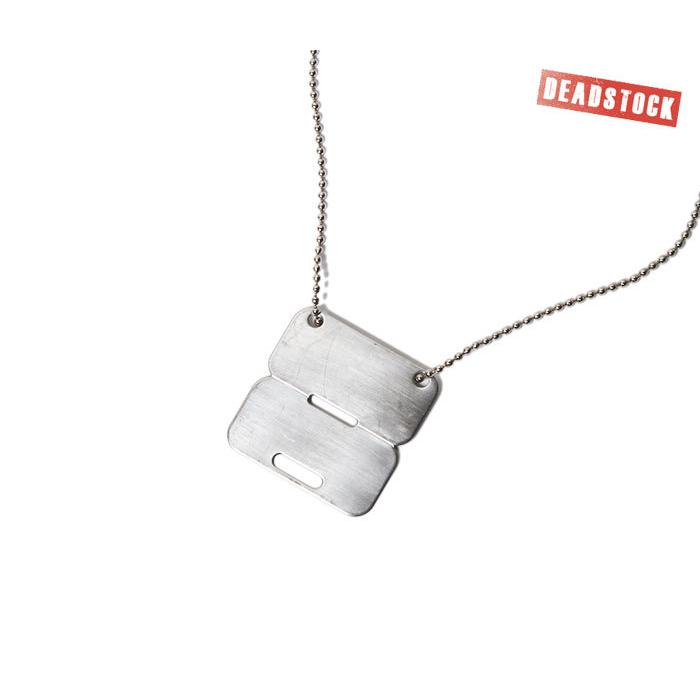 カナダ軍 ドッグタグ デッドストック 認識票 ネックレス 無刻印 DEADSTOCK (CANADADOGTAG) CANADADOG