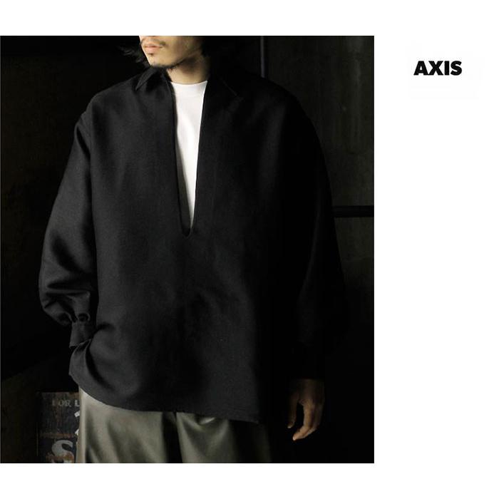 新品】a.presse 24AW ウールスキッパーシャツ 虐げ