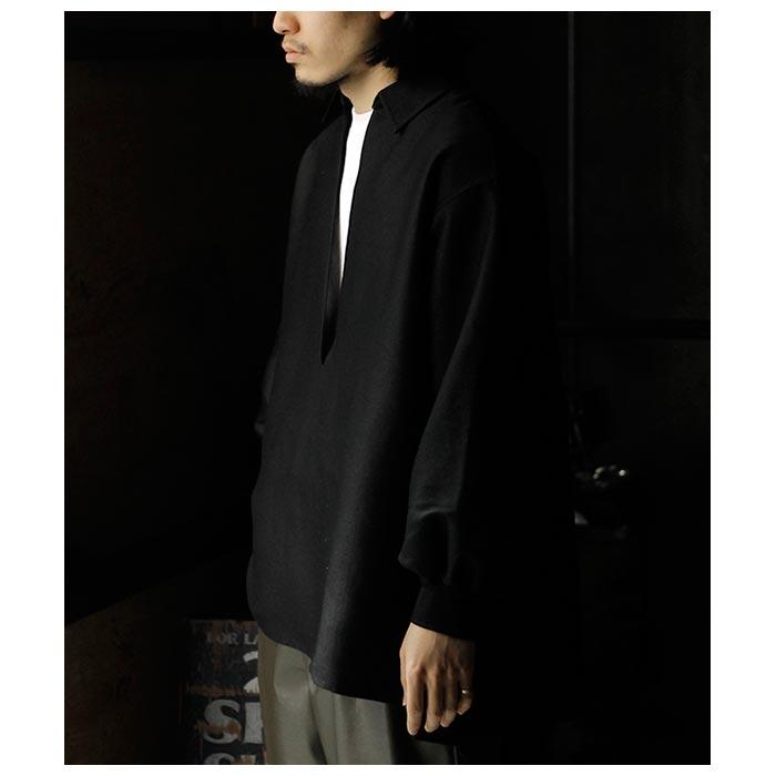 アクシス AXIS ウール シルク スキッパーシャツ Wool/Silk Skipper 