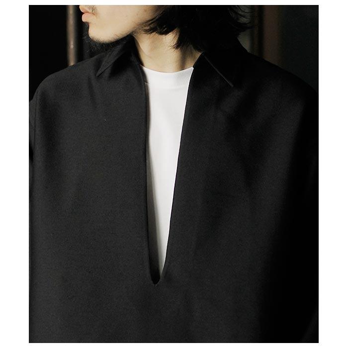 アクシス AXIS ウール シルク スキッパーシャツ Wool/Silk Skipper 