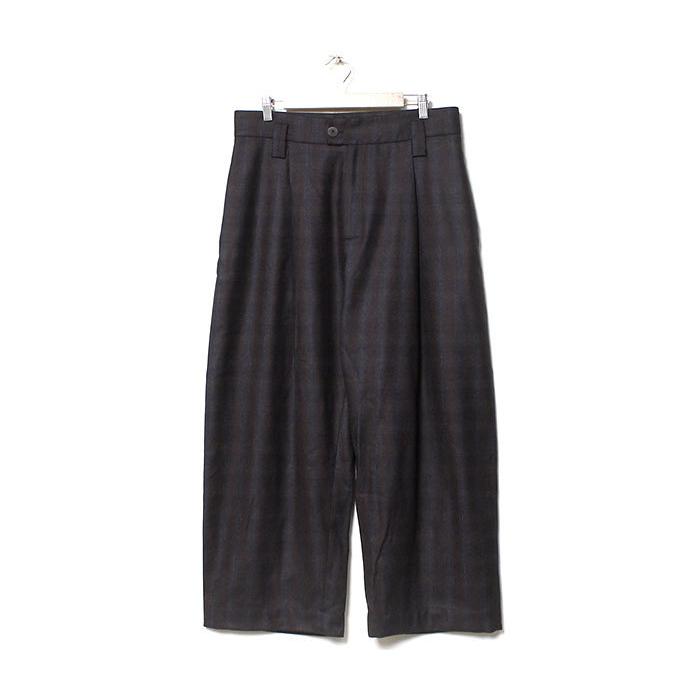男女兼用 STUDIO NICHOLSON スタジオニコルソン STITCHED PANT WOOL