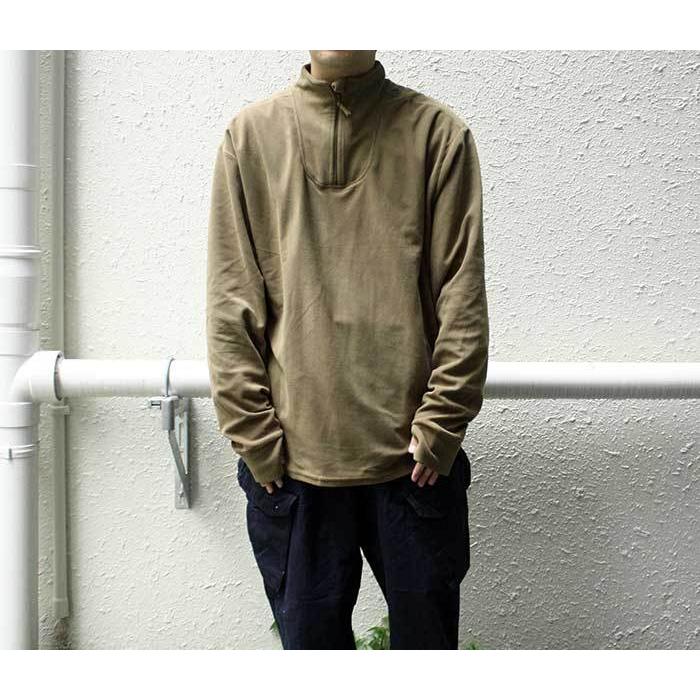 BRITISH ARMY イギリス軍 PCS フリース サーマル シャツ ハーフ BRITISH ARMY イギリス軍 PCS フリース サーマル シャツ ハーフ