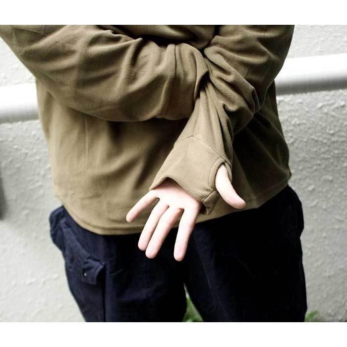 BRITISH ARMY イギリス軍 PCS フリース サーマル シャツ ハーフジップ デッドストック DEADSTOCK (COMBAT-UNDERSH-FLEECE-PCS) |  | 12