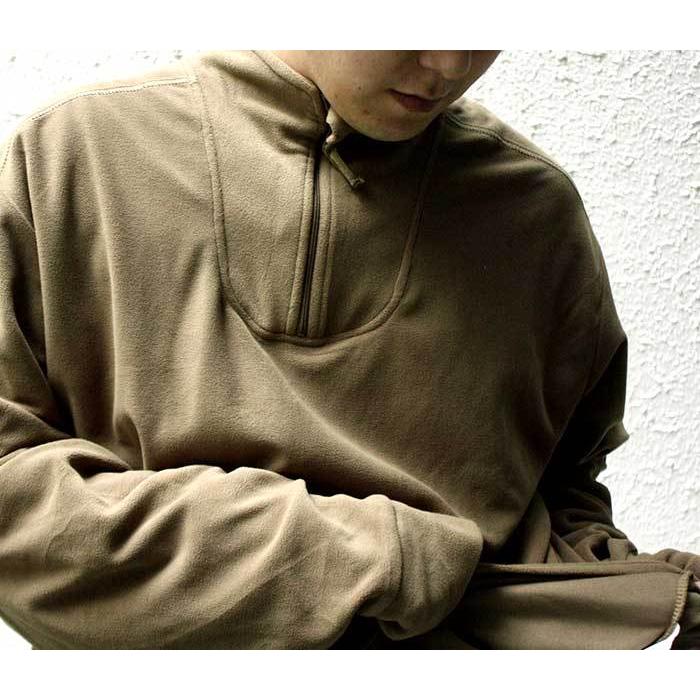 BRITISH ARMY イギリス軍 PCS フリース サーマル シャツ ハーフ